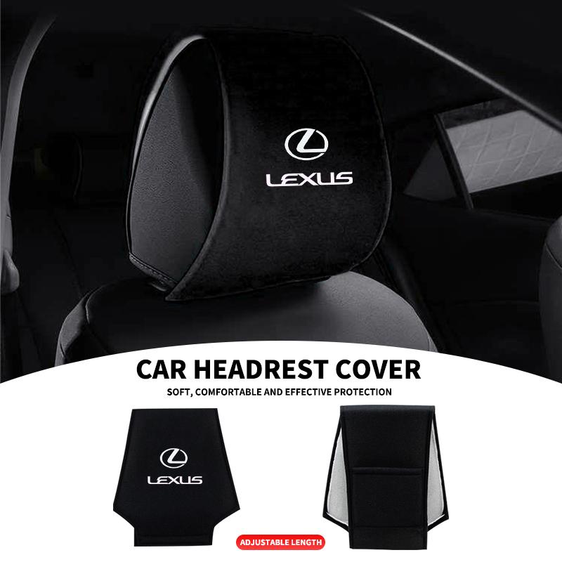 Car Headrest Cover Seat Head Pillow Neck Headrest Cover Car Stying for Lexus ES300 RX330 RX300 GS300 IS250 IS200 CT200h NX RX