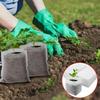 100PCS Non-woven Seeding Grow Bags Biodegradable Seed Nursery Bags Plants Seeds To Sow Flower Pots Pouch Home Garden Supply