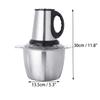800W 3 Speed Electric Chopper Meat Grinder Stainless Steel Meat Grinder Household Automatic Mincing Machine Food 3L