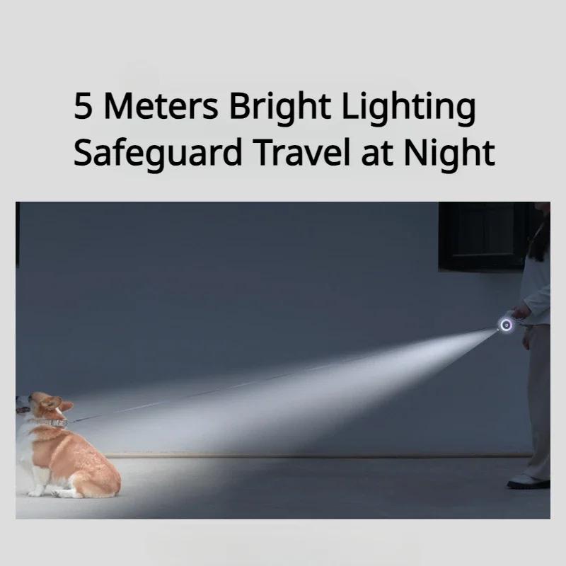 Streamer Led Lights Hondenriem Automatisch uitschuifbare nylon lijn Lijnen Premium duurzame hondenwandellijnen Trekkoord Huisdierproducten