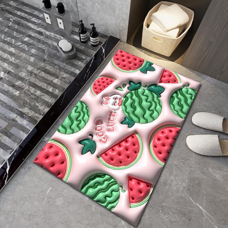 Diatomaceous Earth Quick-Dry Anti-Slip Bath Mat – Easy-Clean, Dirt-Resistant