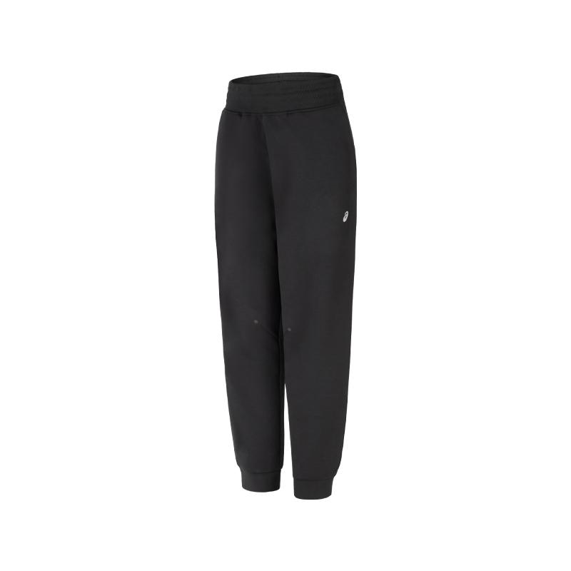Asics Sports Lifestyle Series Lace-Up Casual Mid-Rise Knitted Joggers Women Joggers Black 2032D249-001