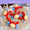 Plush Crab Keychain Toy With Polyester Filling For Kids And Adults