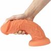 Female Big Penis Liquid Silicone Simulation Fake Penis Thick and Long Eggless Sucker Anal Plug Masturbation Device