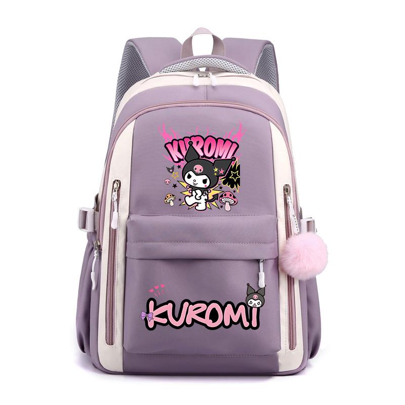 Cartoon Printed Schoolbag Japanese Primary School Students Junior High School Large Capacity Cute Cartoon Backpack