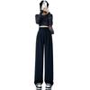 Straight Suit Pants Women's Spring and Autumn New High Waist Drape High-end Pants Wide-leg Pants