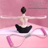 Figure-8 Resistance Band for Home Fitness and Yoga: Shoulder Opening & Back Strengthening. Perfect Fitness Gift.