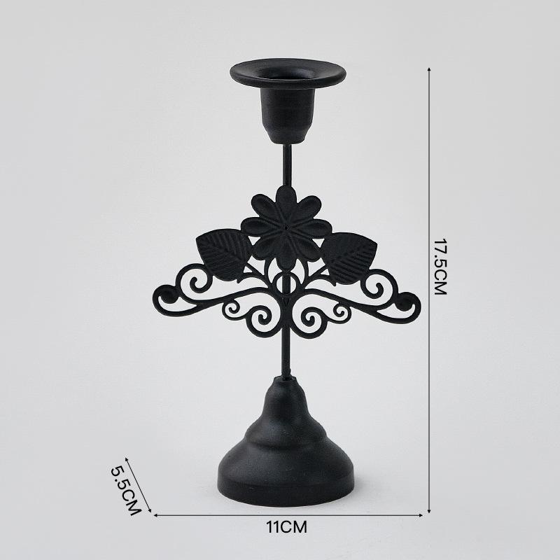 Romantic Table Decorations Retro Candlelight Dinner PropsCandlestick Ornaments