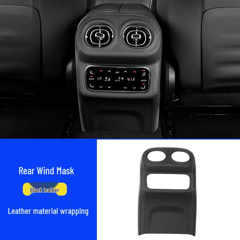 Mercedes-Benz GLC260L/GLC300 Mittelkonsolen-Schutzpanel - Kratzfestes Innenraum-Add-On.