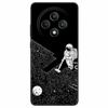 For OPPO Reno 12F 5G Case Cool Black Soft Silicone Cover for Oppo Reno12 FS Cartoon TPU Shell On Reno12 F Protective Funda Capas