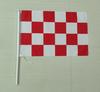 F1 Racing Zwart-Wit Schaakbord Vlag Banner - Rode & Witte Optie Beschikbaar