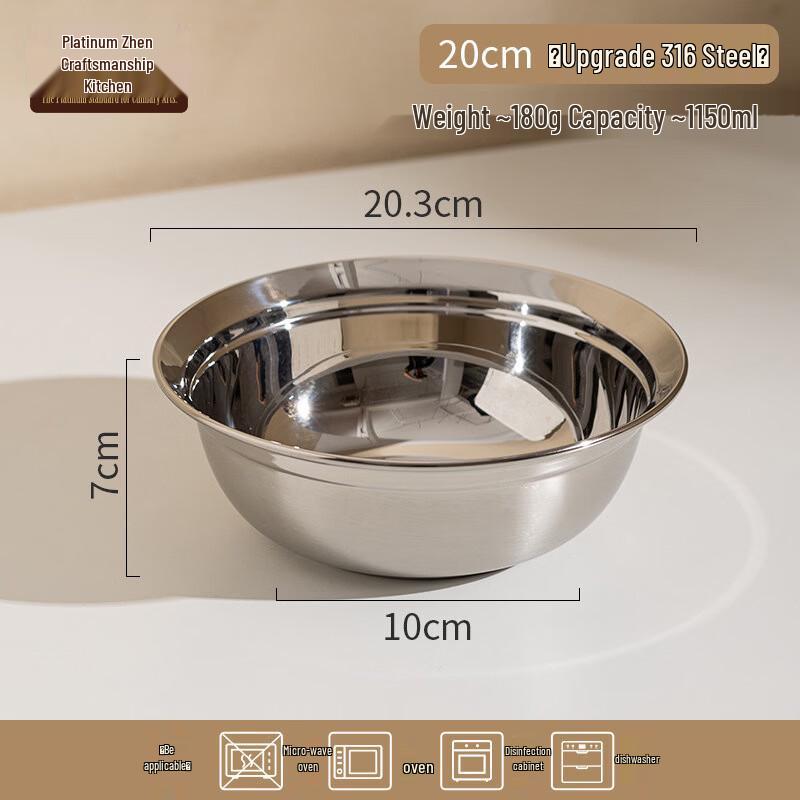 Bozhen Master Chef 316 Stainless Steel Multi-purpose Basin