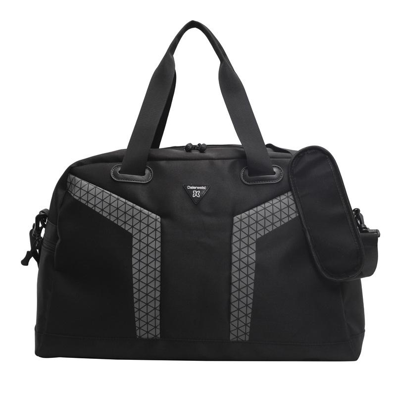 

Unisex fashion personality dry and wet separation sports gym bag multi-pocket large capacity design handbag travel bag чорний