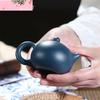 100ml Yixing Small Capacity Purple Clay Teapot Kettle Handmade Ball Hole Filter Xishi Tea Pot Chinese Raw Ore Zisha Tea Set