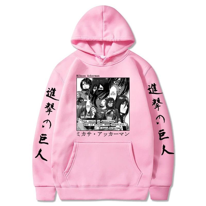 Survey Corps Autumn Winter Printed Men's Hoodie Hoody Y2K Clothes Vintage Fashion Unisex Long Sleeve Pullovers