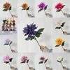 Realistic Dahlia Pinnataflower Arrangement For Hotel Wedding Window Display