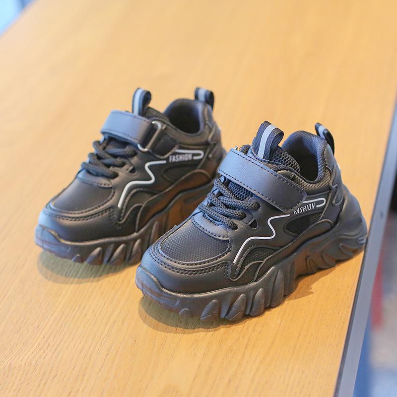Children's Sports Shoes 2025 Spring and Autumn Boy Daddy Shoes Non-slip Girl Small White Shoes Soft Sole Casual Shoes