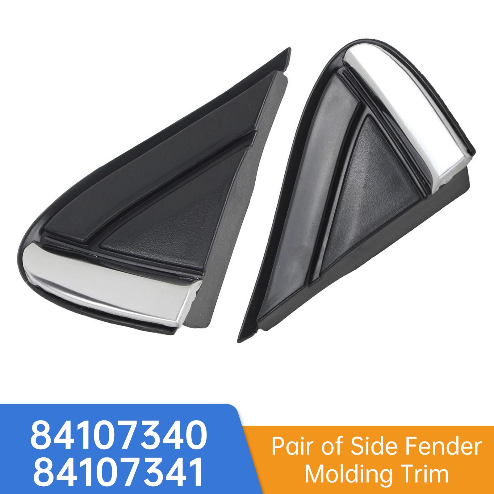 

Pair of Side Fender Molding Trim for Chevrolet Equinox 2018-2023 84107340 84107341