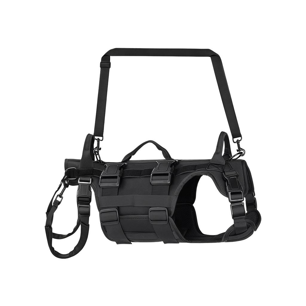 Dog Walking Aid For Elderly animals Including 8 Simple Open Clasps And thin Textile