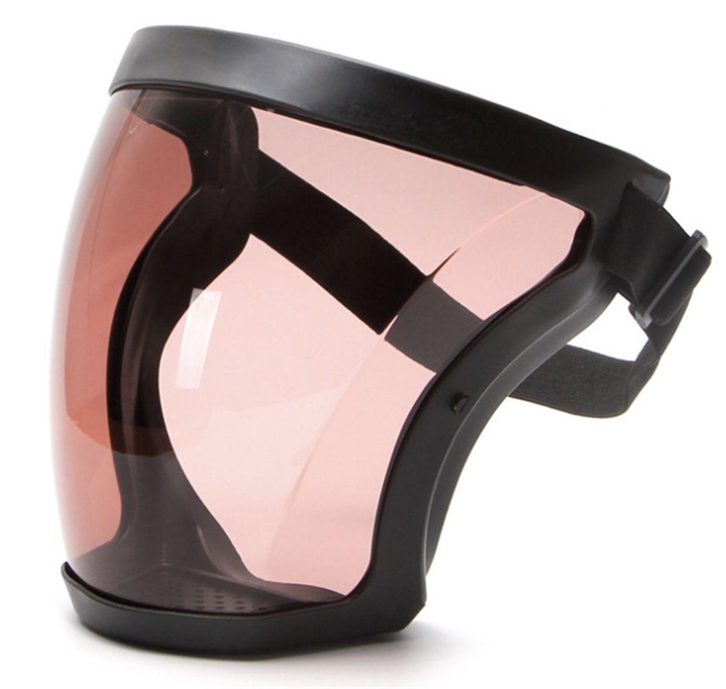 

Anti-fog Goggles Cycling Safety Mask Full Face Mask Protective Head Cover Sports Accessories Black Frame Tea Piece