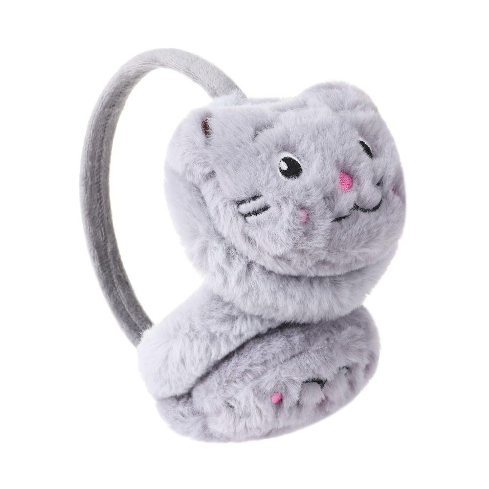 

Men Women Casual Plush Soft Ear Warmers Thicken Warm Ear Protection Warm Earmuffs сірий
