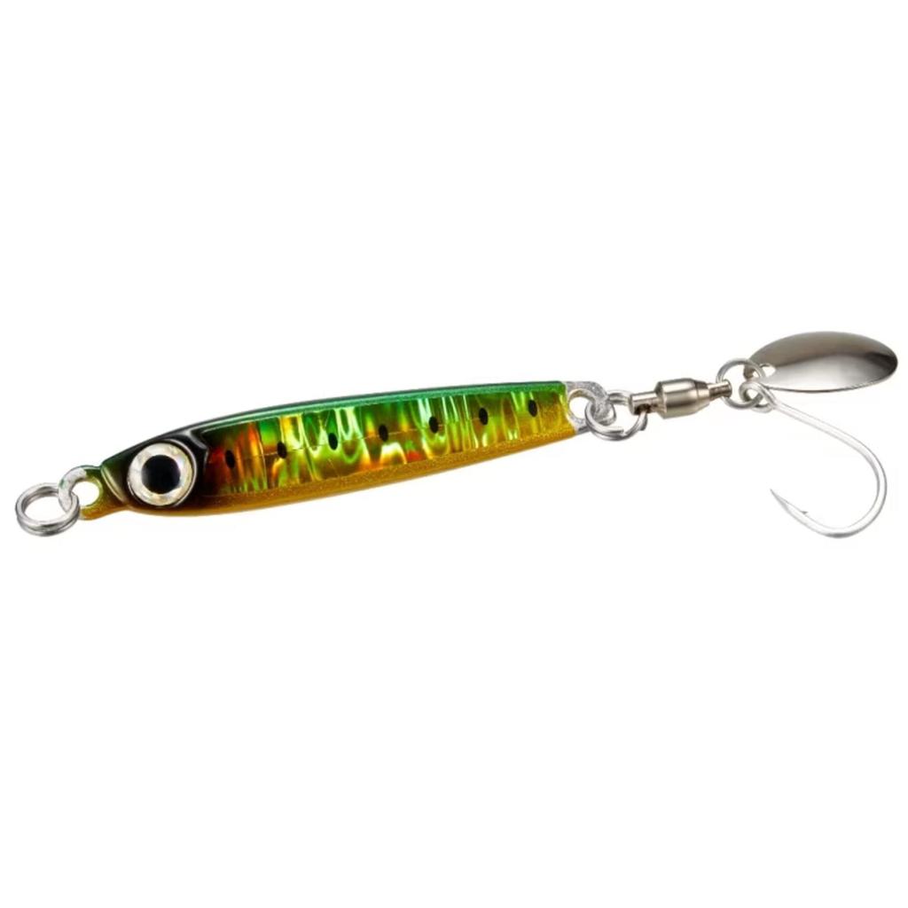 Shimano Offshore Metal Jig Ocea Metal Shot TG 40g Boat Spanish Mackerel 002 Green Gold JU-T40W