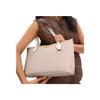 Coach Borsa tote in tela rivestita con stampa logo classico Gallery 37 da donna Borsa tote Sabbia Argento Grigio CW381-IMXDM