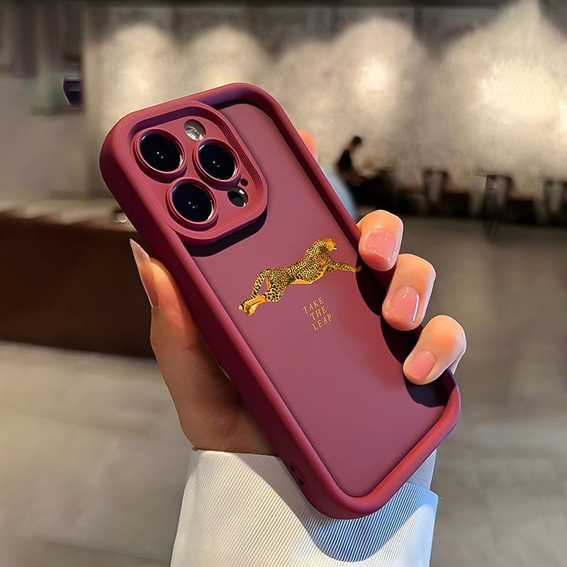 

Леопардовый Модный Узор Чехол для Телефона для iPhone 13 Чехол iPhone 11 16 17 14 12 15 Pro Max 8 7 Plus XR 16E Мягкий Противоударный Чехол iPhone 7