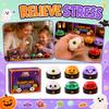 Halloween-Spielzeug 6er-Pack Zufällige Brötchen mit Farbbox für Stressabbau und Spiel
