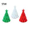 Artificial Christmas Tree Lamp, Light Up Mini Xmas Night Light, Winter Party Ornament Battery Operated Holiday Tabletop Decoration for Indoor