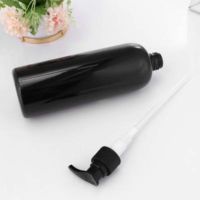 4Pcs 500ml Press Pump Bottle Black Empty Soap Dispenser Bottle With Pump For Bathroom Kitchen Cleaning Storage Pot