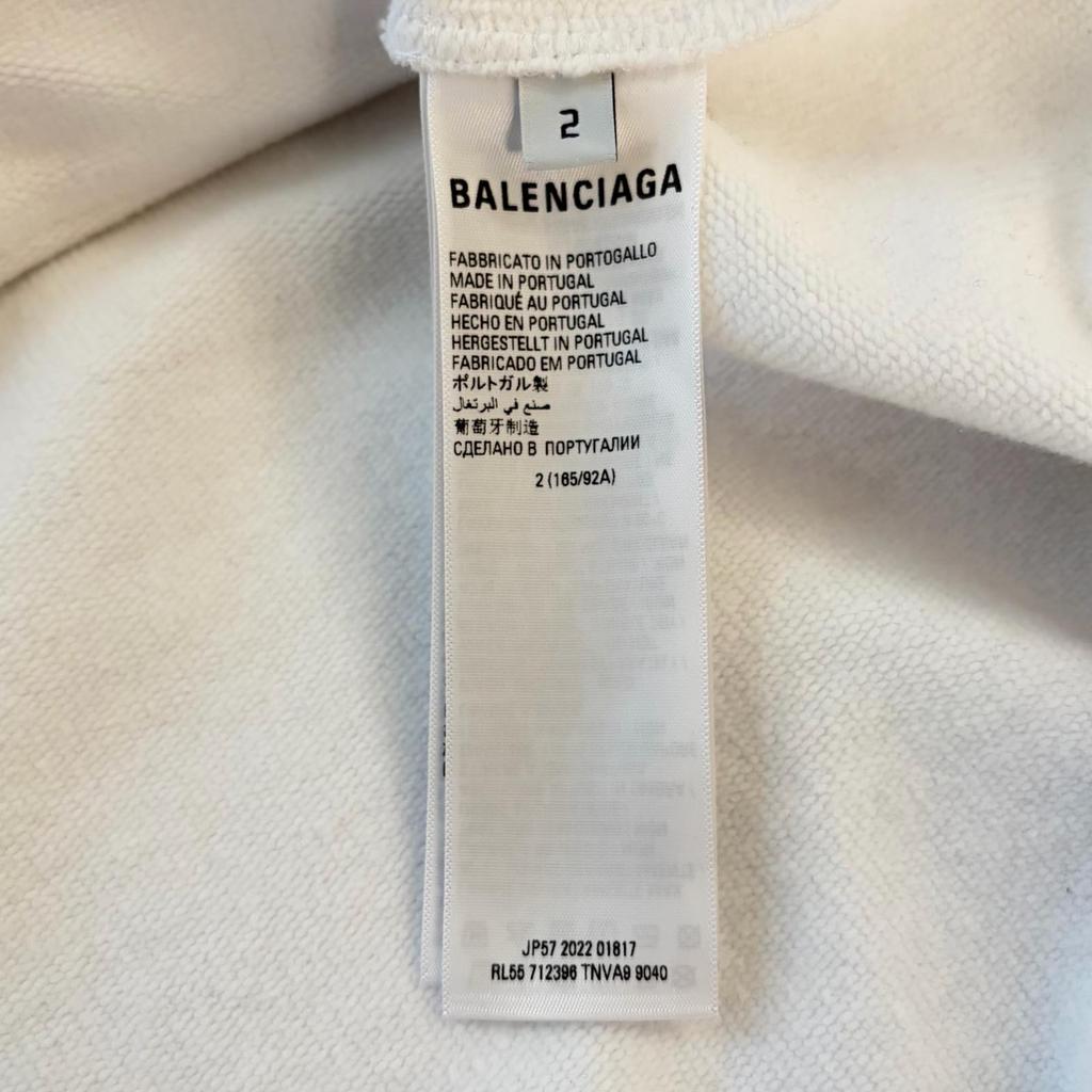 Used BALENCIAGAParker white mens