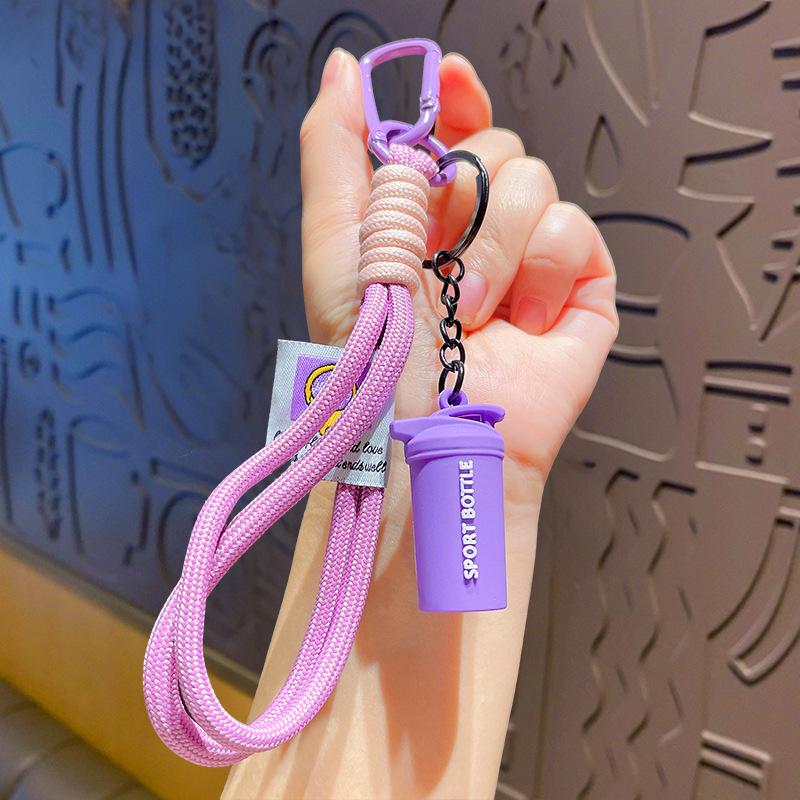 High-Grade Mini Fitness Equipment Keychain Charms & Ornaments