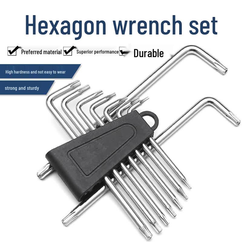 Plum Blossom and Star-Shaped Hex Socket & Screwdriver Set