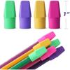 100pcs/set Pencil Top Erasers, Eraser Caps Tops, Topper Erasers