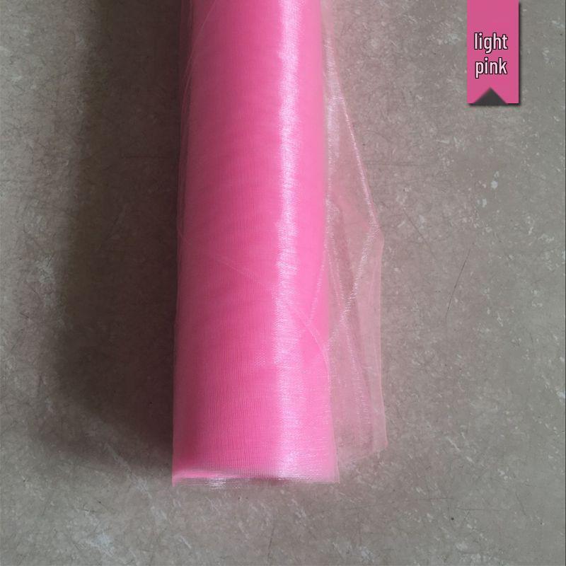 Wedding Stair Railing Gauze Drapes and Floral Decorations Set