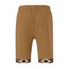 Men's Cotton And Linen Solid Color Lace-up Sweatpants Men's Shorts Casual Pants