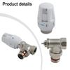 Thermostatic Radiator Valve For Floor Heating Multiple Settings Special Valve 1 Pc Automatically Copper DN20/DN15 Practical
