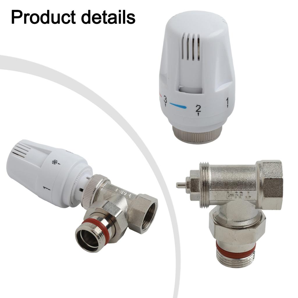 Thermostatic Radiator Valve For Floor Heating Multiple Settings Special Valve 1 Pc Automatically Copper DN20/DN15 Practical