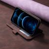 For iPhone 17 Pro Max Leather Wallet Cases Skin Touch Phone Cover Stand with Strap