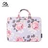 White Rose Pattern Laptop Sleeve for HP, Asus, Dell, Microsoft - Dual-Use Handheld Inner Bag