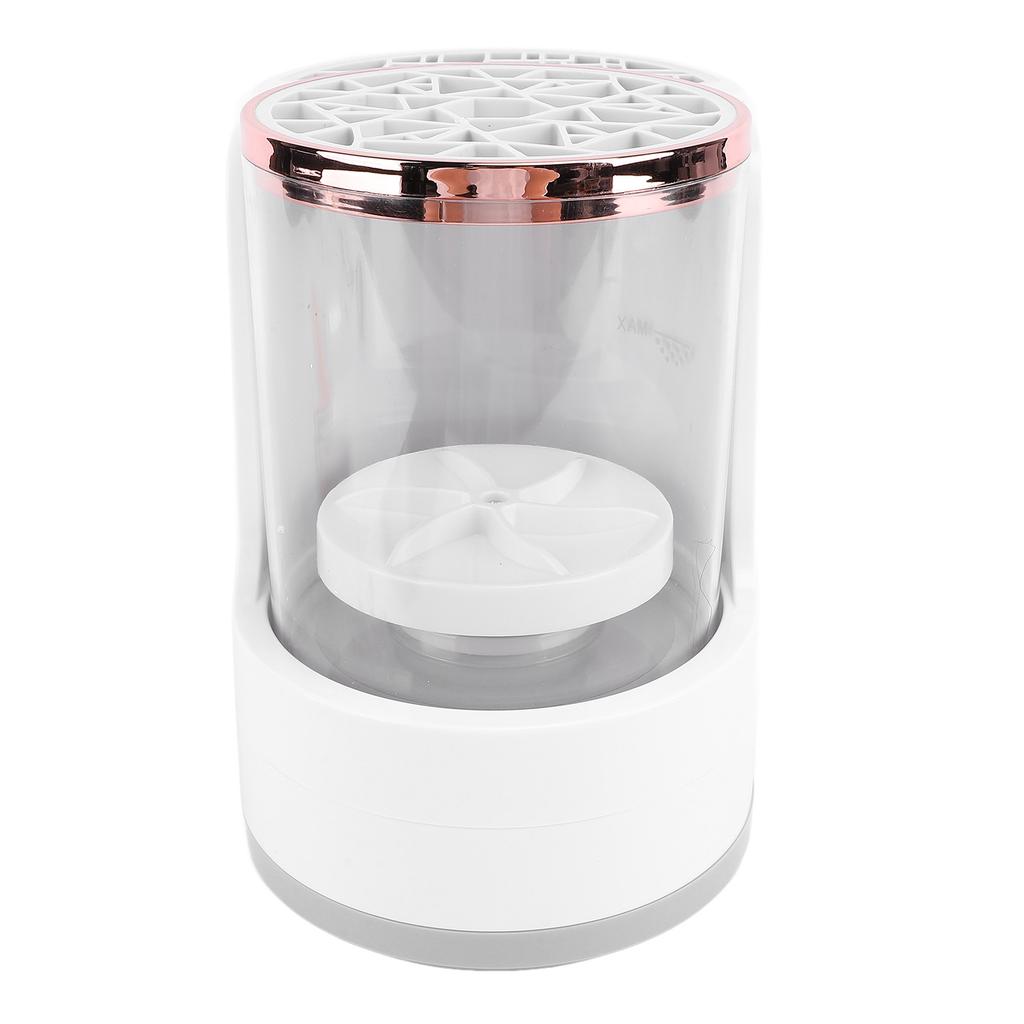 USB Electric Makeup Brush Cleaner Clear View 850RPM 2H 5H Timer Detachable Makeup Brush Cleaner Dryer Machine