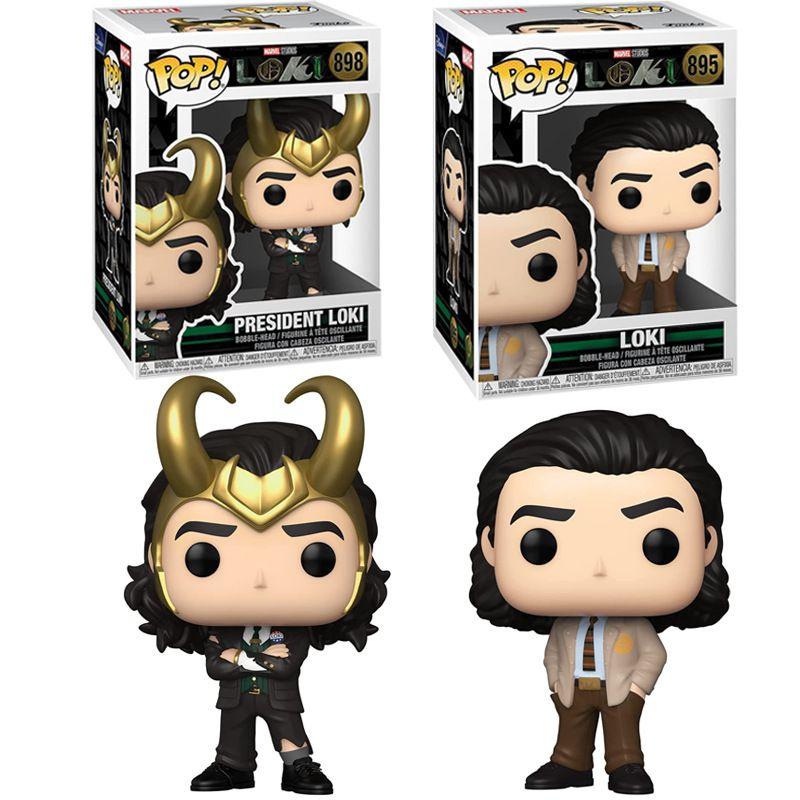 President Loki Funko Pop Action Figure Charming Superhero Pvc Doll For Collectors