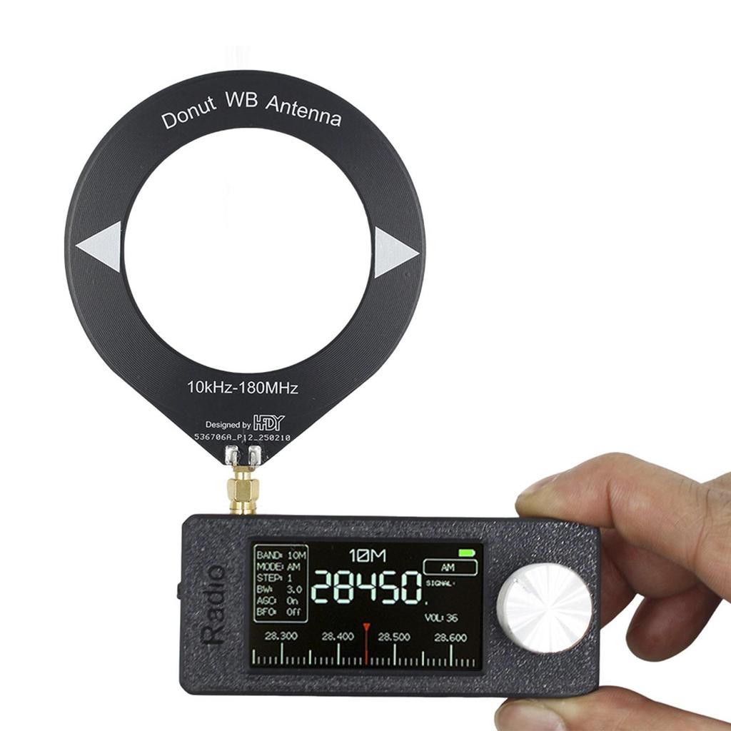 SI4732 Portable Radio 0.5-108MHz LSB USB AM FM Mini Pocket Radio with 2 Antenna