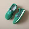 JCF new breathable color matching leather surface spring and summer casual thick baseplate shoes increase height and wear resistance
