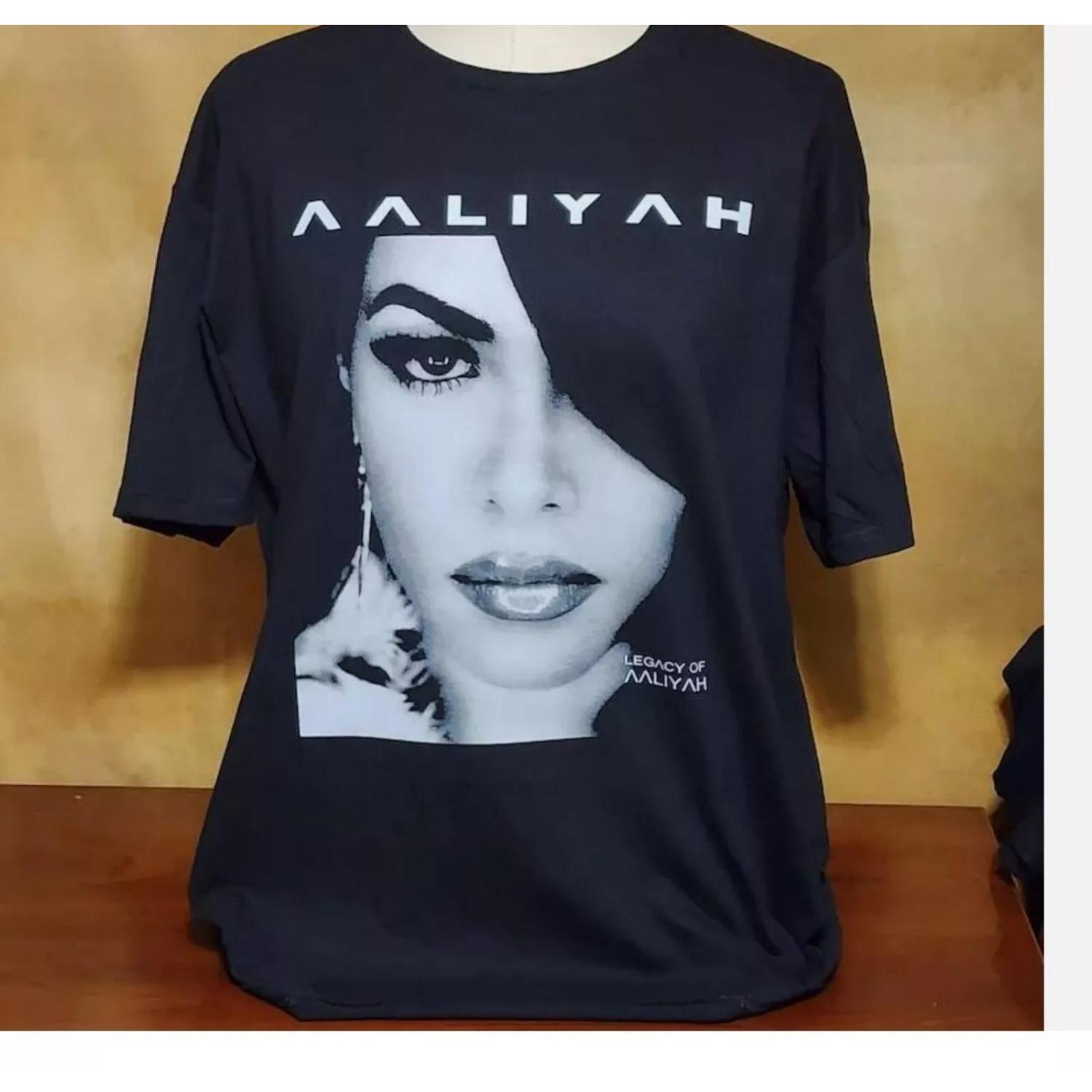 

New Aaliyah Legacy of Aaliyah Cotton The Same Pure Cotton High-quality Top for Men and Women Harajuku XXXXXL