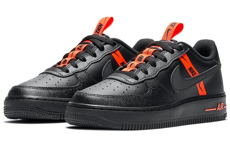 Nike Air Force 1 Low LV8 KSA Worldwide Pack Nero Arancio Totale GS CT4683-001