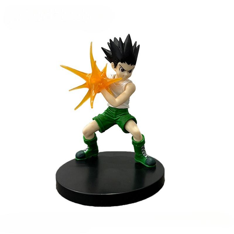 HUNTER×HUNTER Killua Zoldyck GON FREECSS Anime Figure Desktop Decoration Collectible Model Doll Toys Gifts