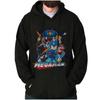 Capcom Mega Man Characters Retro 1990s Gamer Hoodie Hooded Sweatshirt Men Women