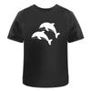 Two Dolphins Cotton T Shirt Ta050272